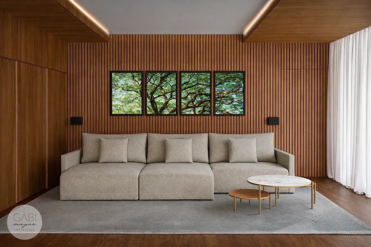 Design de interiores de alto padrão em Mairiporã — foto 3